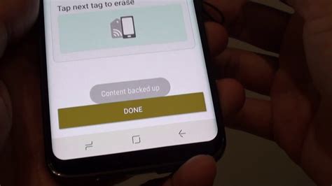 how to remove nfc tag